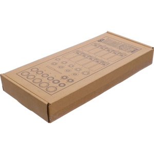 Suport organizator pentru cărucior 1/3: Set de chei tubulare / chei speciale pentru șuruburi de roată și extractoare cu profil spiral pentru șuruburi | 12,5 mm (1/2") | 33 piese, BGS 74557 - Img 3