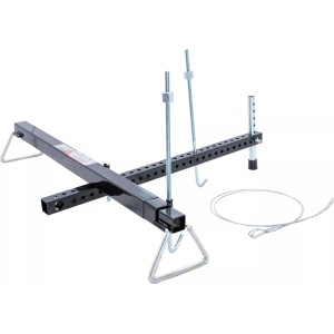 Suport traversa de motor reglabil 1000-1550 mm cu 3 puncte de sprijin, sarcina max. 315 Kg, BGS 8515 - Img 1