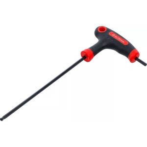 Şurubelniţa cu mâner T şi lama laterala | Inbus / Inbus cu cap sferic 4 mm, BGS DIY 7882-4