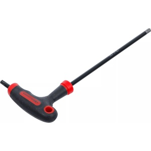 Şurubelniţa cu mâner T şi lama laterala | Profil T (pentru Torx) cu/fara alezaj T30, BGS DIY 7880-T30 - Img 2
