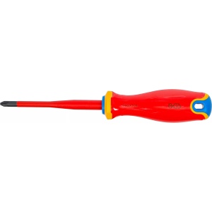 Surubelnită VDE cu vârf extra subtire cu fantă în cruce PH2, BGS 35860 - Img 2