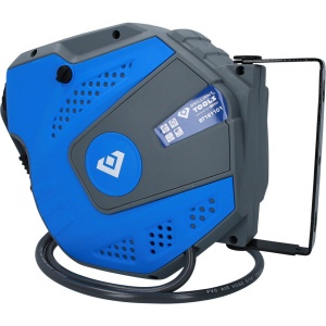 Tambur automat pentru rularea furtunurilor de aer comprimat, Ø 8 mm x 10 m, Brilliant Tools BT161101 - Img 2