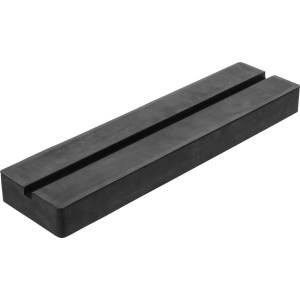 Tampon din cauciuc pentru platforme elevatoare, dimensiuni 373 x 100 x 35 mm, BGS 7012 - Img 1