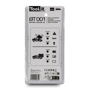 Tester verificare baterie si incarcare alternator 12V, BT001, GYS 056640 - Img 5