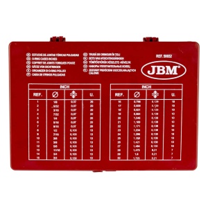 Trusa oringuri dimensiuni in Inch, 386 piese, JBM 50652 - Img 2