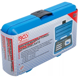 Trusa pentru aerisit sistem de franare, 8 piese, BGS 66512 - Img 6