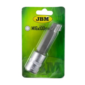 Tubulara capat 1/2" xzn inviolabila m16x100mm esp. vag, JBM 12030 - Img 3