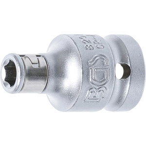 Adaptor de la patrat 1/2'' la portbit de 1/4", BGS 8201 - Img 1