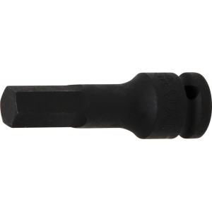 Bit Imbus de impact 14 mm, lungime 75mm, antrenare cu tubulara 1/2", BGS 5481-M14