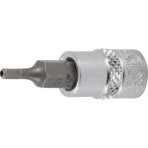 Bit Inbus 2.5 mm cu gaura pe tubulara 1/4" (6,3 mm), BGS 5156-2-5