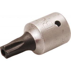 Bit Torx Plus TS25 cu gaura, antrenare cu tubulara 1/4", BGS 2355-TS25