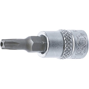 Bit Torx Plus TS25 cu gaura, antrenare cu tubulara 1/4", BGS 5184-TS25