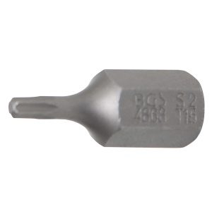 Bit Torx T15, lungime 30mm, antrenare 10mm(3/8"), BGS 4868
