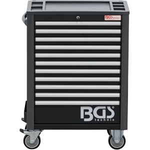 Carucior de atelier cu 11 sertare gol fara echipare, BGS 4103 - Img 3