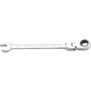 Cheie combinata cu clichet 10 mm articulata, BGS 6710