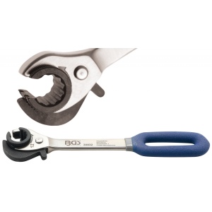 Cheie cu clicket,deschisa,pentru tevi, 12 mm, BGS 30832