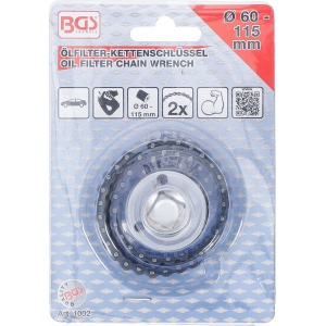Cheie cu lant pentru filtru de ulei, 60-115 mm,, BGS 1002 - Img 4