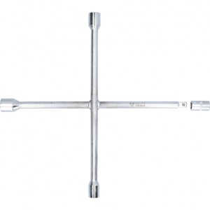 Cheie in cruce pentru roti, 1/2" x 17 x 19 x 22 mm, Brilliant Tools BT691015 - Img 4