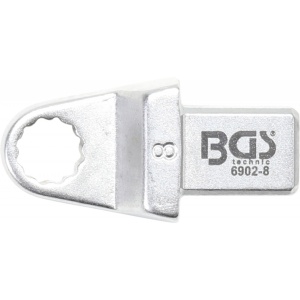 Cheie inelara detasabila 8 mm, prindere 9 x 12 mm, BGS 6902-8