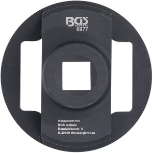Cheie tubulara 80 mm pentru piuliţe de osie (rulment pe role), pentru BPW 12 tone, BGS 6977 - Img 4