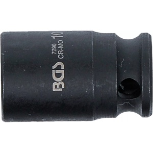 Cheie tubulară de impact, 6 colțuri, 6,3 mm (1/4"), 10 mm, B-7290 - Img 3