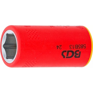Cheie tubulara VDE, hexagonală 13 mm cu actionare 10 mm (3/8", BGS 35873 - Img 1