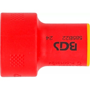 Cheie tubulara VDE, hexagonală 22 mm cu actionare 10 mm (3/8", BGS 35881 - Img 3
