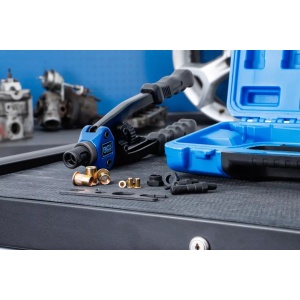 Cleste pentru montat piulite-nit, M3-M4-M5-M6-M8-M10, lungime 330 mm, BGS 408 - Img 7