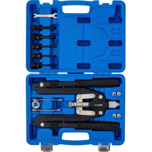 Cleste pentru pop-nituri 3.2 - 4 - 4.8 - 5 - 6.4 mm si piulite-nit standard M4, M5, M6, M8 si M10, BGS 405 - Img 2