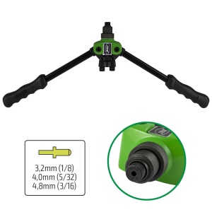 Cleste pentru pop-nituri 3.2 mm - 4.0 mm - 4.8 mm, lungime 300mm, JBM 52463 - Img 2