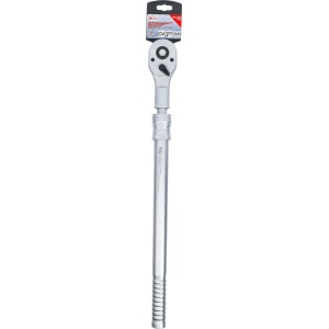 Clichet reversibil cu antrenare 20 mm (3/4"), extensibil 600 - 985 mm, BGS 213 - Img 6