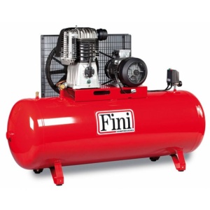 Compresor aer cu piston, butelie 500 litri, presiune max..14 bari, putere 5.5kw- 7,5Hp, Fini BK 119-500F-7.5/AP