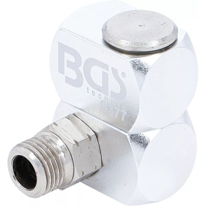Conector rotativ pentru scule pneumatice, filet 1/4", BGS 9377 - Img 1