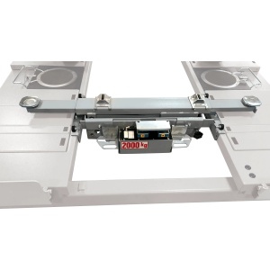 Cric de canal traversa cu sarcina max. 2 tone, Ravaglioli VSG.J20PN.901767 - Img 2