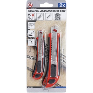 Cutter universal | Laţime lama 9 / 18 mm | 4 piese, BGS DIY 7953 - Img 2