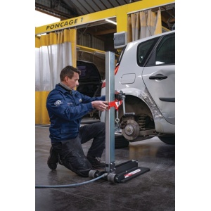 Dispozitiv pentru indreptare a elementelor de caroserie auto cu fixare pneumatica pe podea, sarcina maxima de tragere 350Kg / forta, GYS 077379 - Img 11