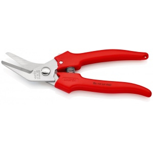 Foarfeca combinata cu manere din material plastic, lungime 185 mm, Knipex 9505185 - Img 3
