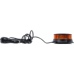 Girofar galben cu magnet 12 V / 24 V Ø 130 mm, BGS 70342 - Img 4