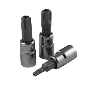 Joc 7 capete tubulare torx inviolabile 1/4”., JBM 53127 - Img 3