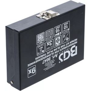 Kit reparatii filete bujii incandescente, M8x1.0, BGS 8647 - Img 5