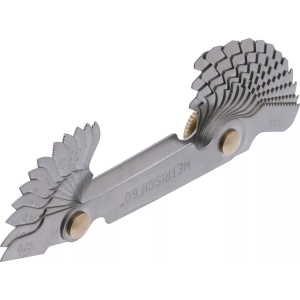 Lera pentru filete, 24 lame, 0.25-6.00 mm, BGS 3067 - Img 3
