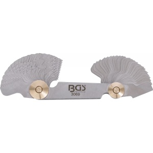 Lere pentru filete 0.25-6.00 mm + 22737 whitworth(imperial), 52 lame, BGS 3069 - Img 2