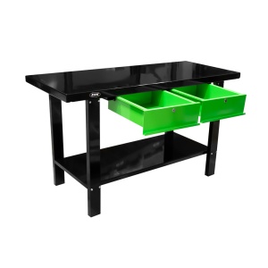 Masa de lucru cu 2 sertare, 1500 x 640 x 865mm, JBM 51737 - Img 3