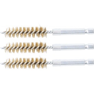 Perii alama 12 mm, 6,3 mm (1/4") 3 piese, BGS 3078-12-M