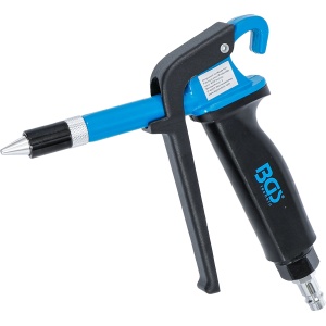 Pistol de suflat cu aer comprimat cu duze cu atenuarea zgomotului, BGS 3329 - Img 2