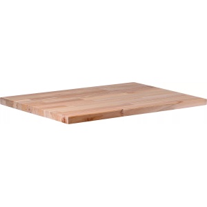 Placă de lucru din lemn masiv, 650 x 550 x 30 mm, BGS 80209
