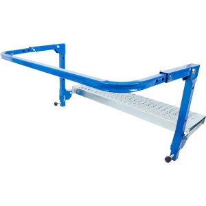 Platforma de lucru cu sprijin pe roata, reglabila pentru autocamioane, BGS 71003 - Img 4