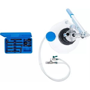 Pompa pentru inlocuit ulei la cutii automate + set adptoare pentru Mercedes 722.9, Volkswagen, Audi DSG / CVT, BGS 9991 - Img 3