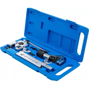Presa bercuit / bordurare conducte cu taietor pentru ţevi, 10 piese, BGS 70221 - Img 3