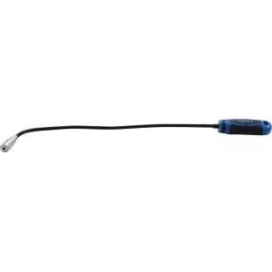 Recuperator magnetic flexibil cu LED, forta de prindere pana la 1.5Kg, lungime 600mm, BGS 3187 - Img 1